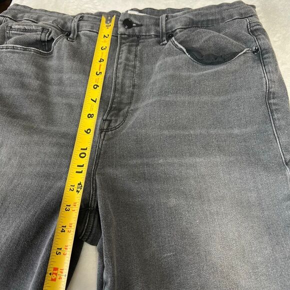 Good American Gray Good Waist Crop Jeans 20 Plus Size Women - Picture 10 of 11